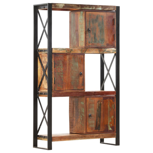 Rustika Rowe -  Bookshelf 90x30x150 cm Solid Reclaimed Wood